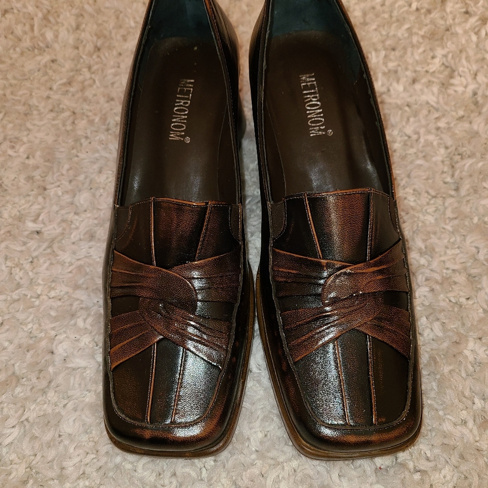 Vintage Square point shoes